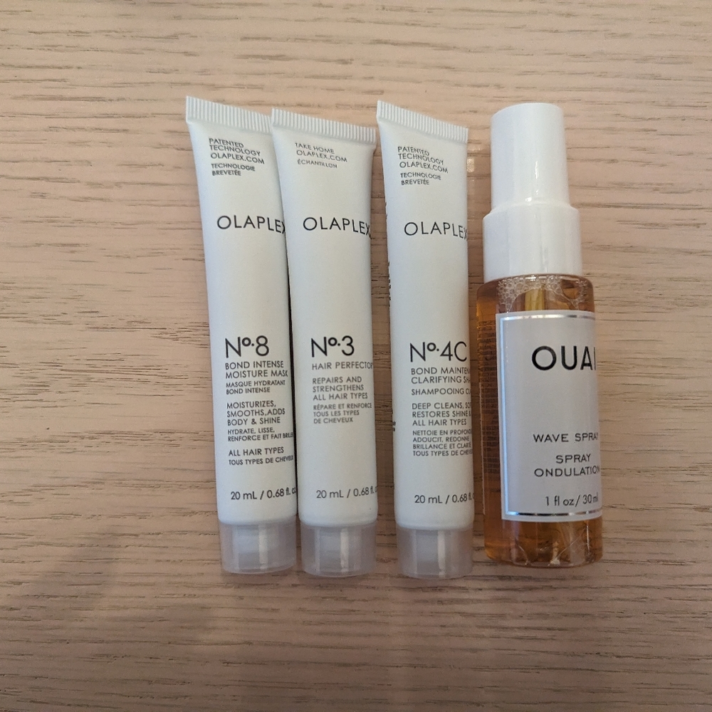 olaplex and ouai minis
